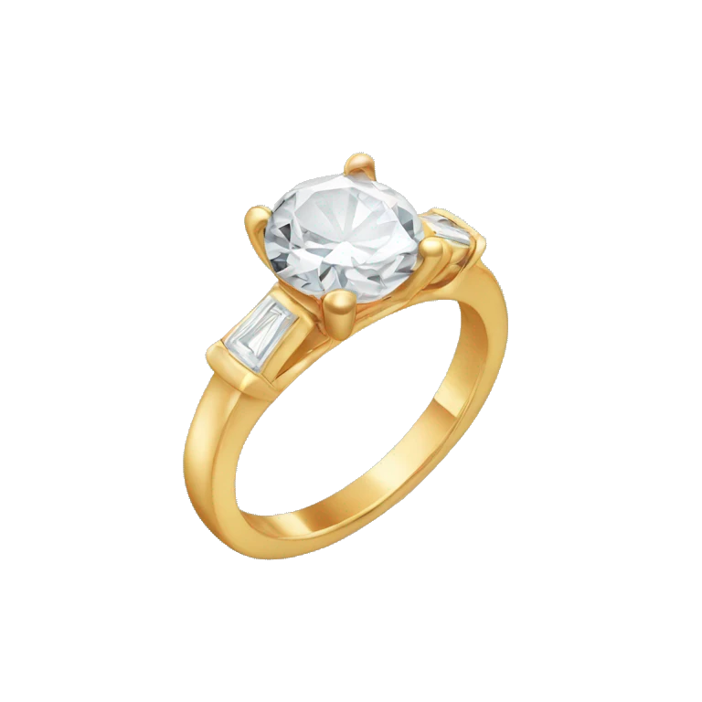 Engagement ring  emoji