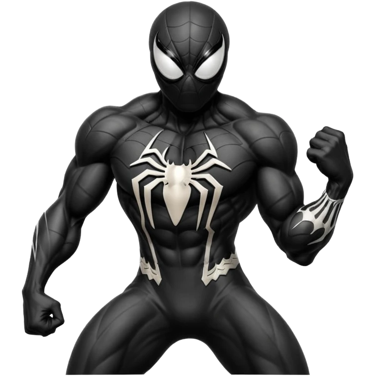 Venom Spider-man normal poes emoji