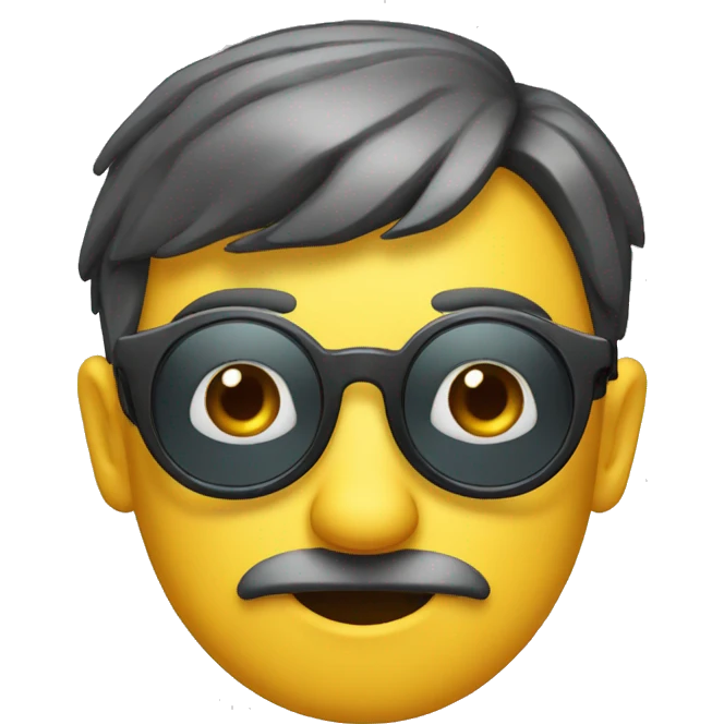 Poisson avec des lunettes  emoji