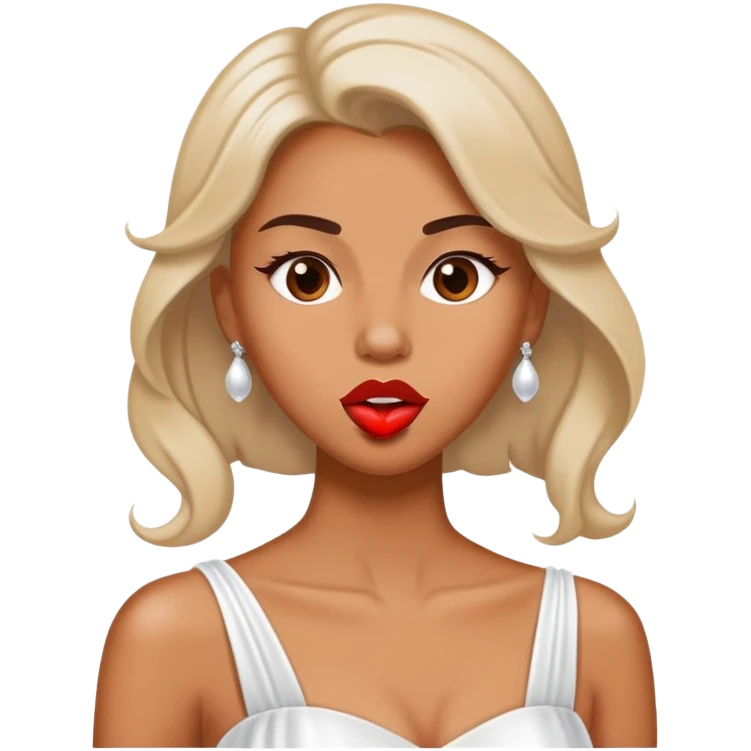 pussy licking in white prom dress emoji