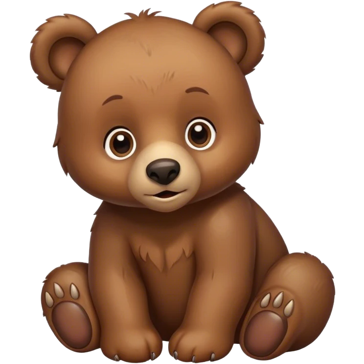 little bear emoji