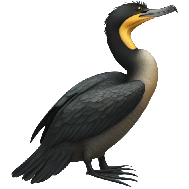 Great cormorant emoji