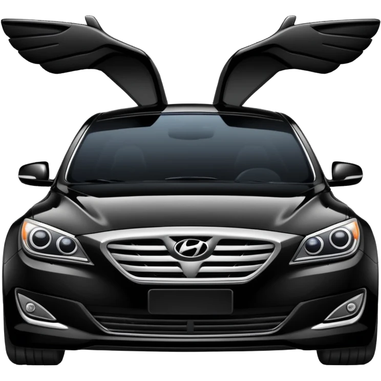 Hyundai genesis black emoji