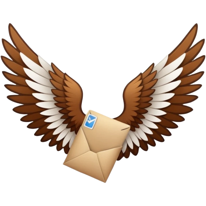 mail wings emoji