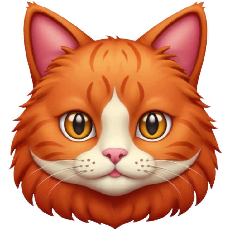 Gato vermElho emoji