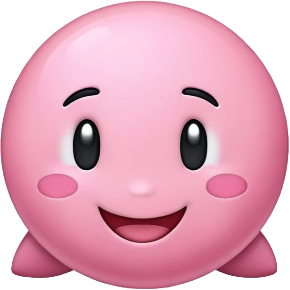Emoji of kirby emoji