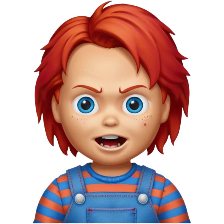 Un emojin de chuky emoji