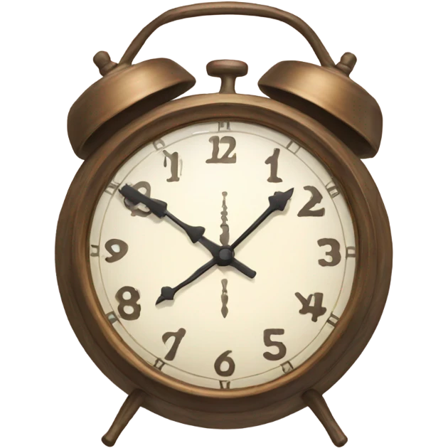 Clock that tea emoji