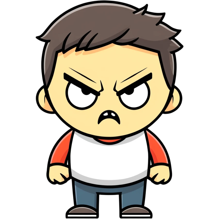 Angry me  emoji