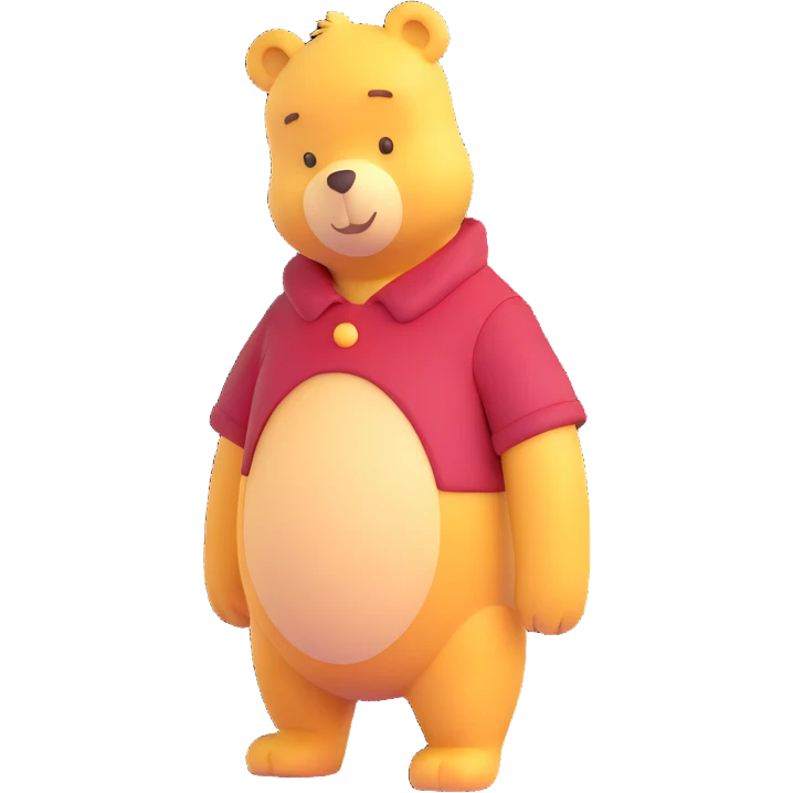 Christopher Robin from Winnie the Pooh emoji