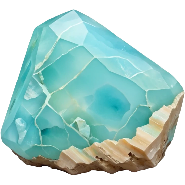 peruvian opal gemstone raw crystal detailed emoji