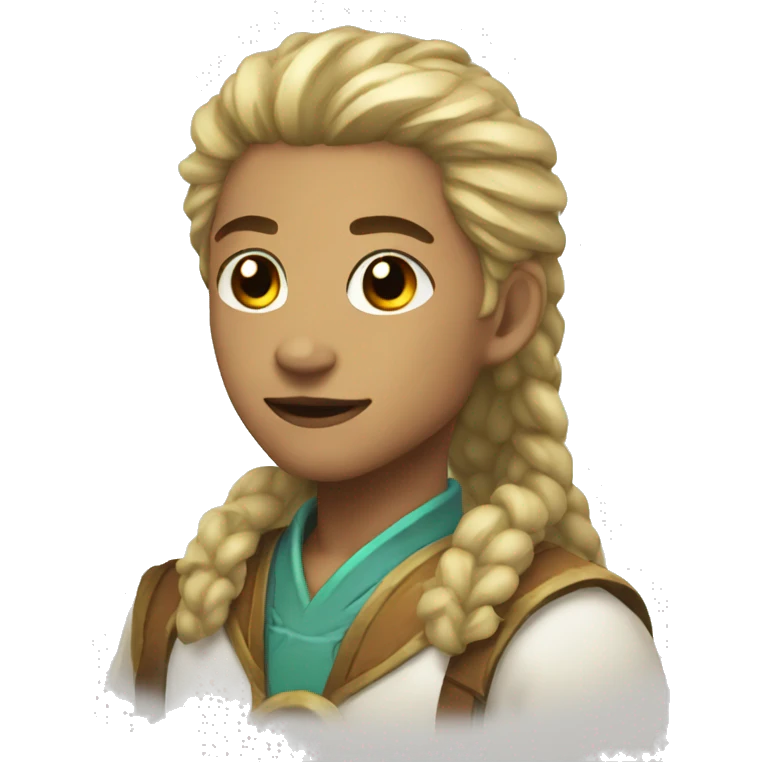 Healer RPG character  emoji