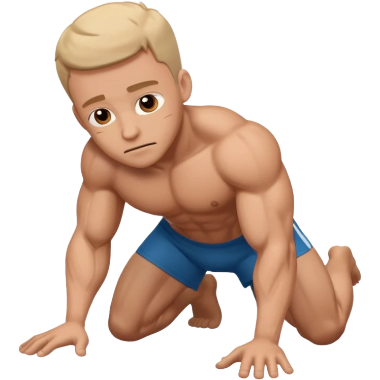 a man prostrate emoji