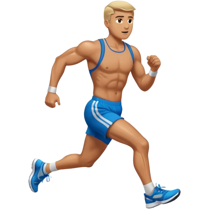 man doing run  emoji