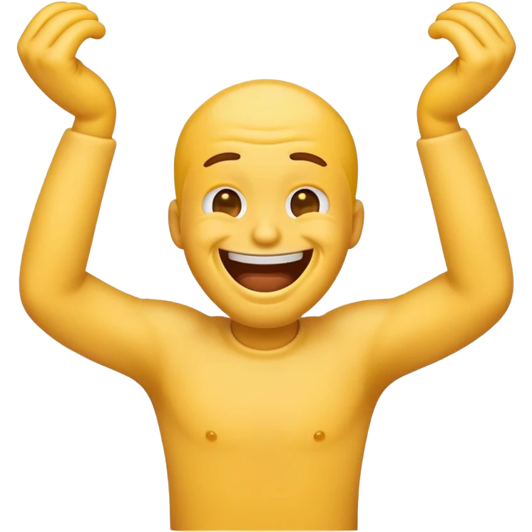 make an emoji guy strangling himself laughing emoji