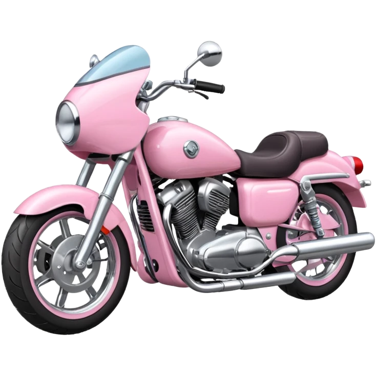 baby pink motorcycle emoji