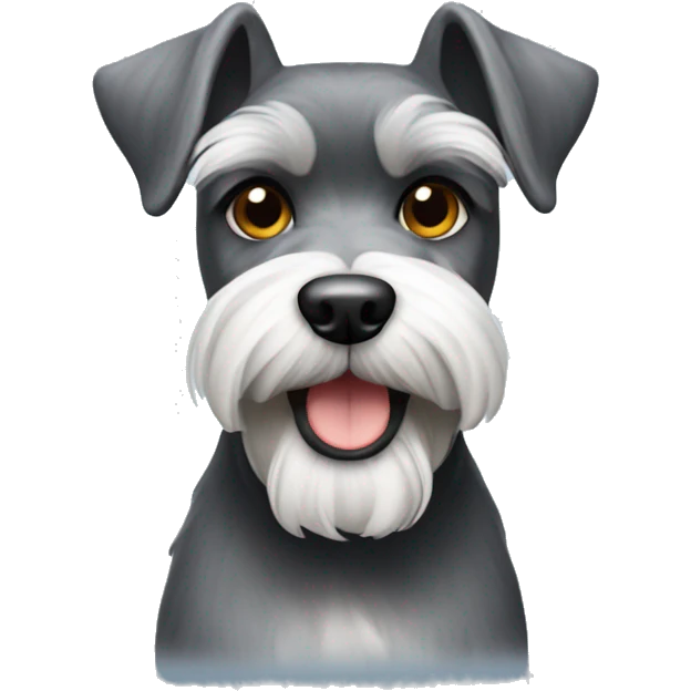 A schnauzer  emoji