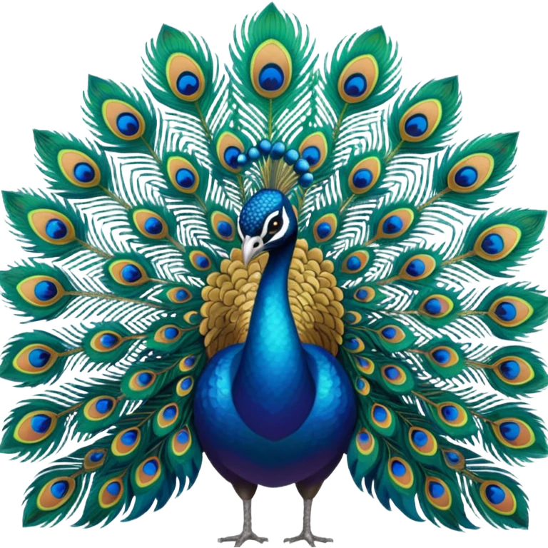 peacock emoji