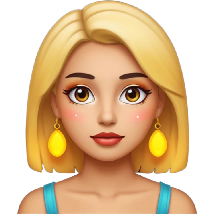 Chica skincare emoji