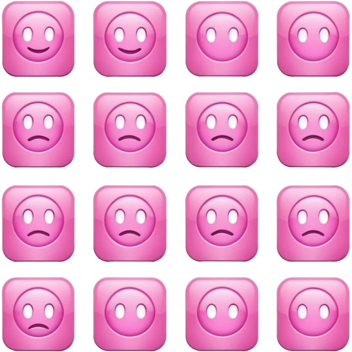 pink all apps emoji