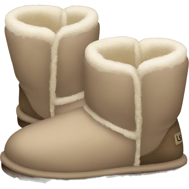 UGG slippers  emoji