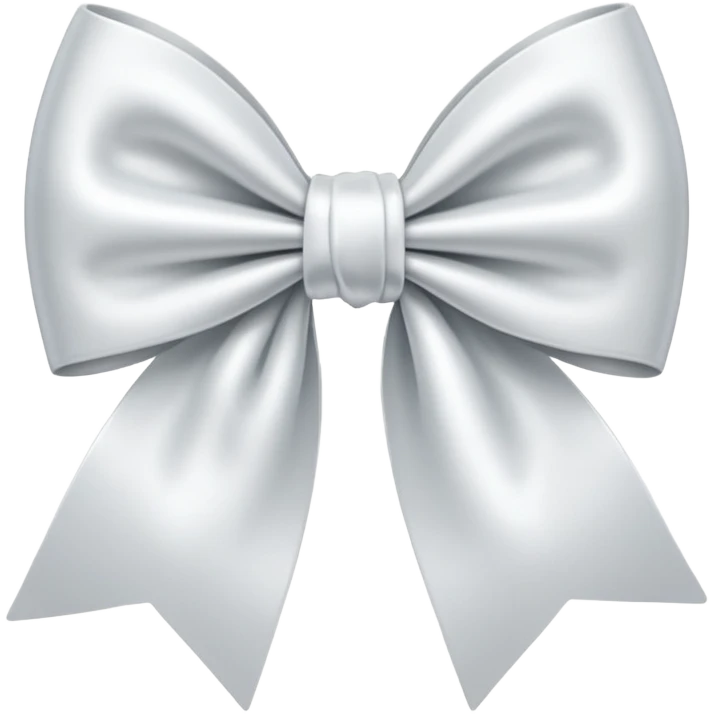 white bow emoji