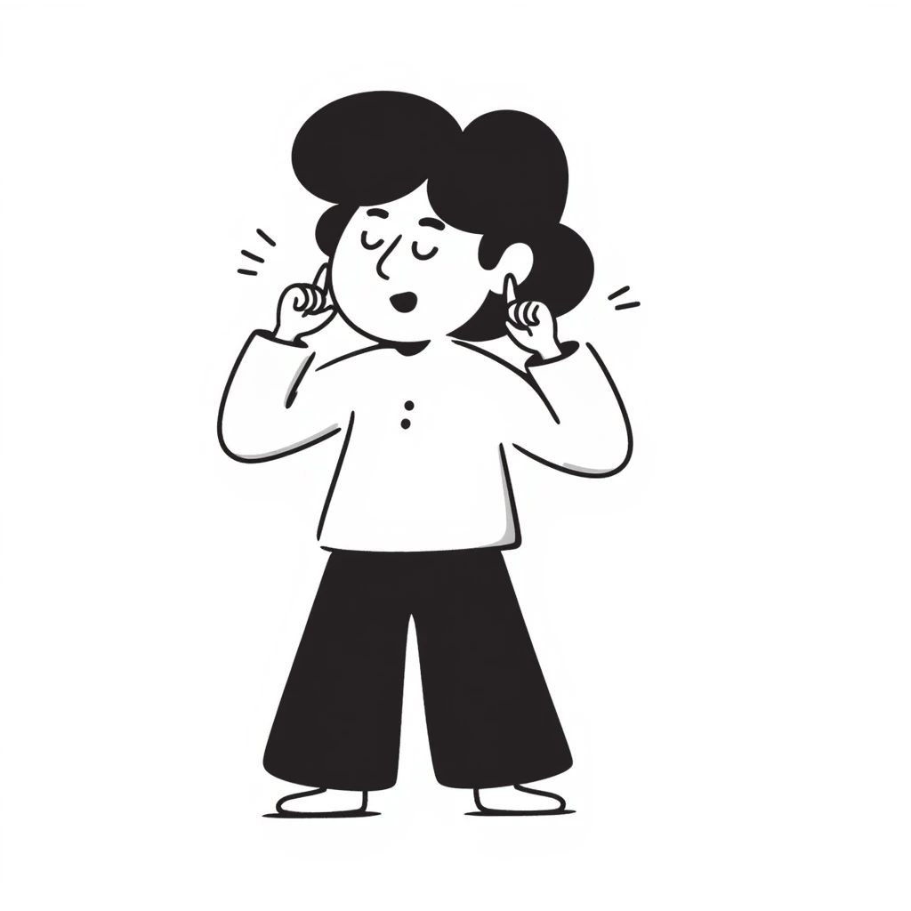 a person with ear pain emoji