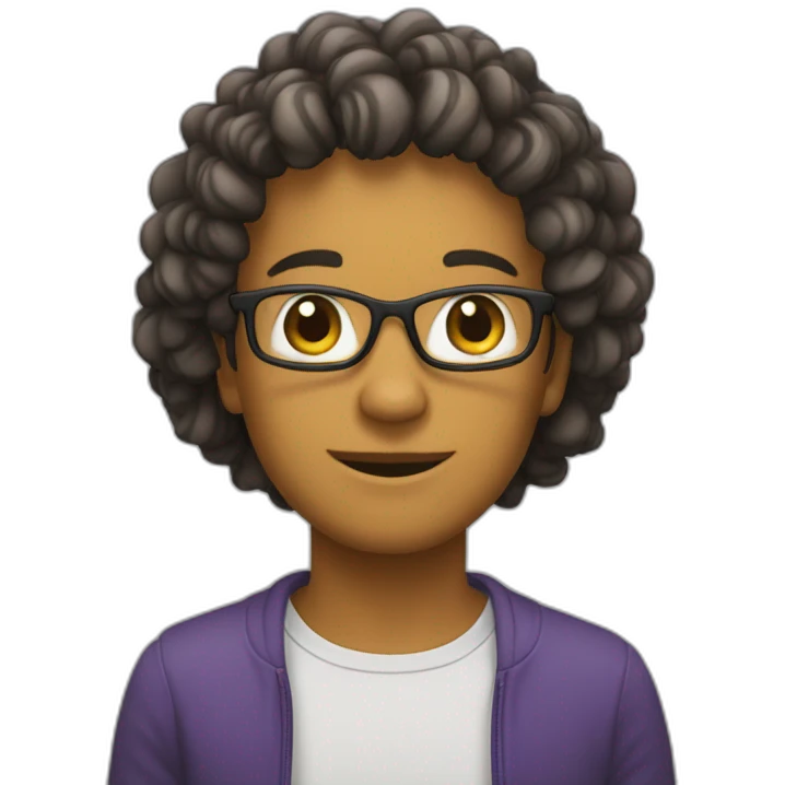 Chat sur une trotu emoji