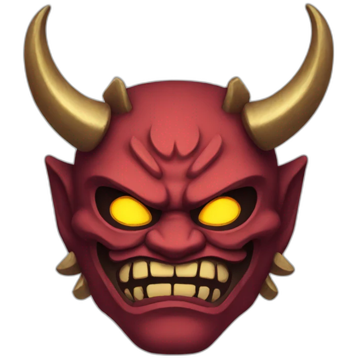 oni mask emoji