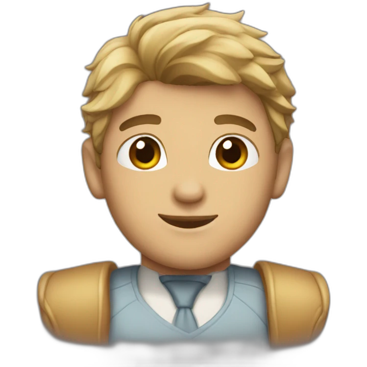 A handsome guy  emoji