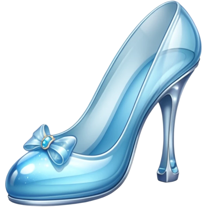 Glass shoe emoji