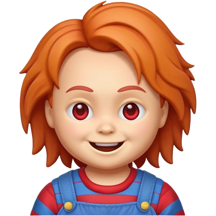 Un emojin de chuky emoji