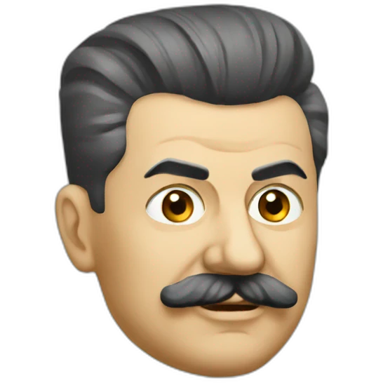 Stalin whit vodka emoji