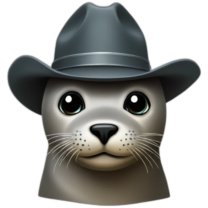 seal with cowboy hat emoji