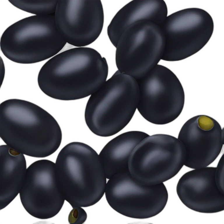 black olive emoji