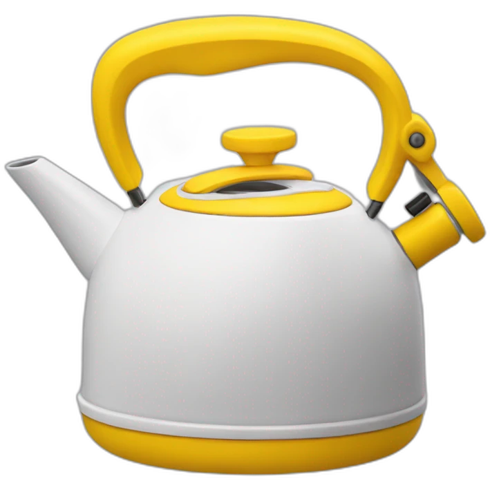Yellow mini kettle emoji