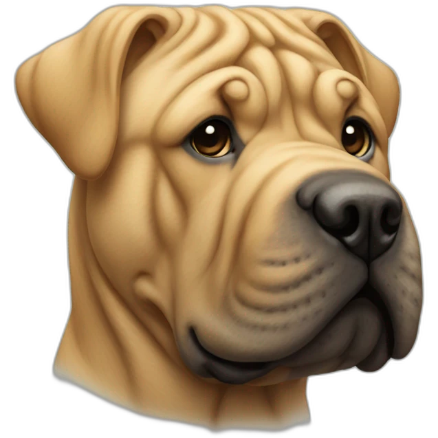 Shar pei emoji
