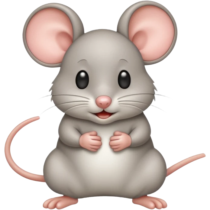 mouse farting emoji