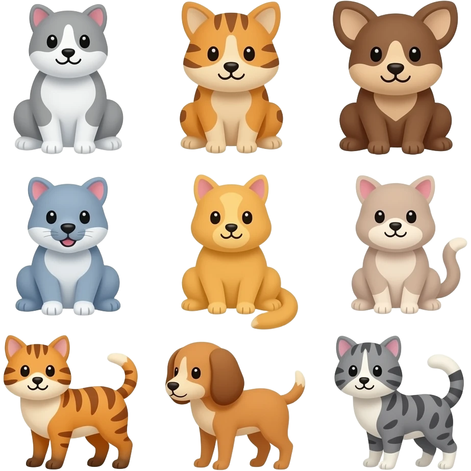 Animaux emoji