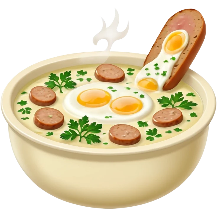 polish zurek soup emoji