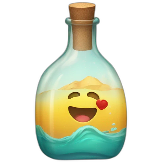 message-in-bottle emoji
