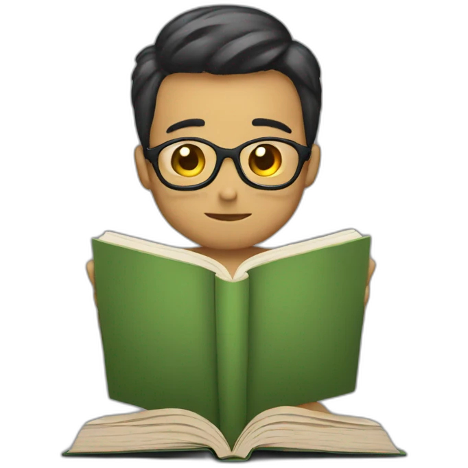 reading emoji