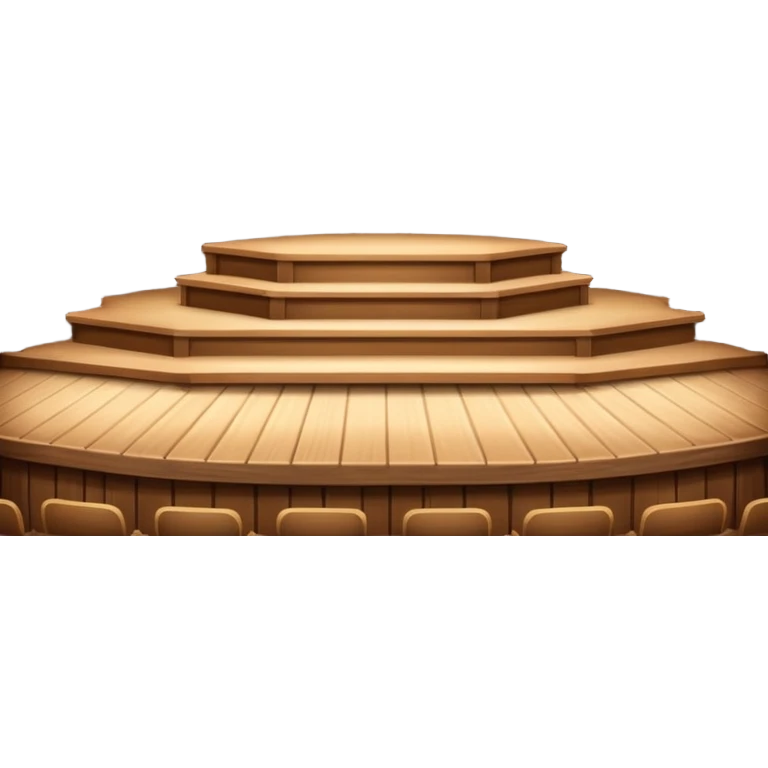 stage for concert emoji