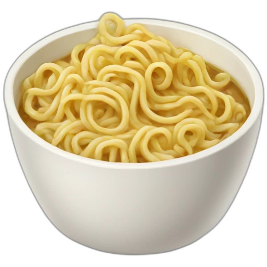 Chinese noodle emoji