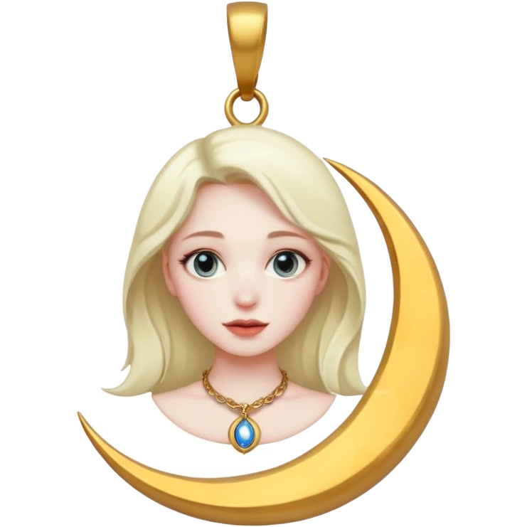 wiccan moon girly goddess emoji