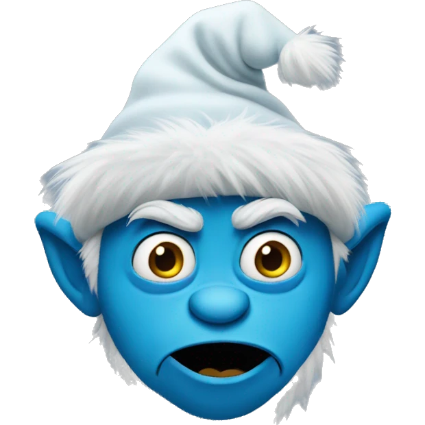 blue grinch emoji