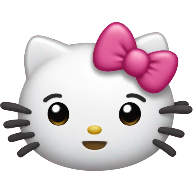 Hello kitty emoji