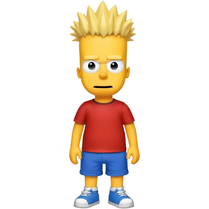 Барт из симпсонов emoji