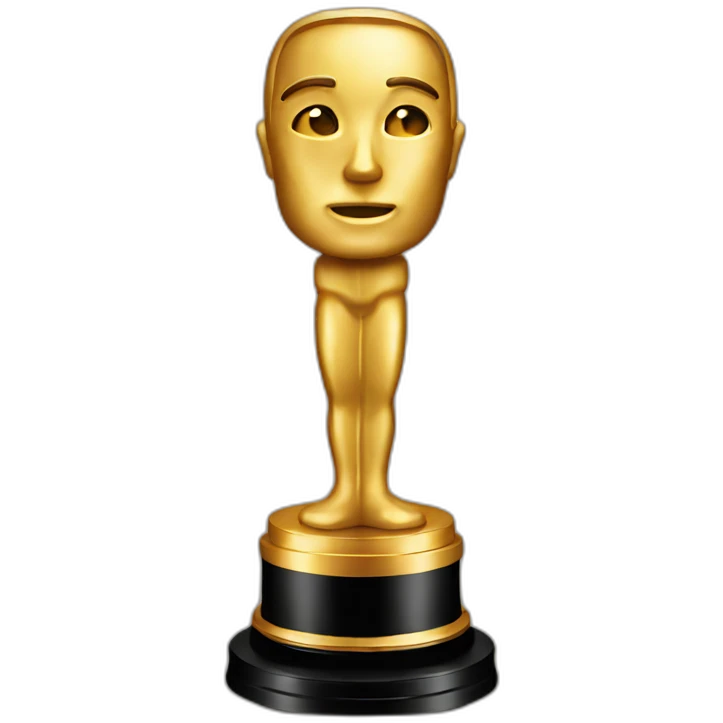 oscar trophy emoji