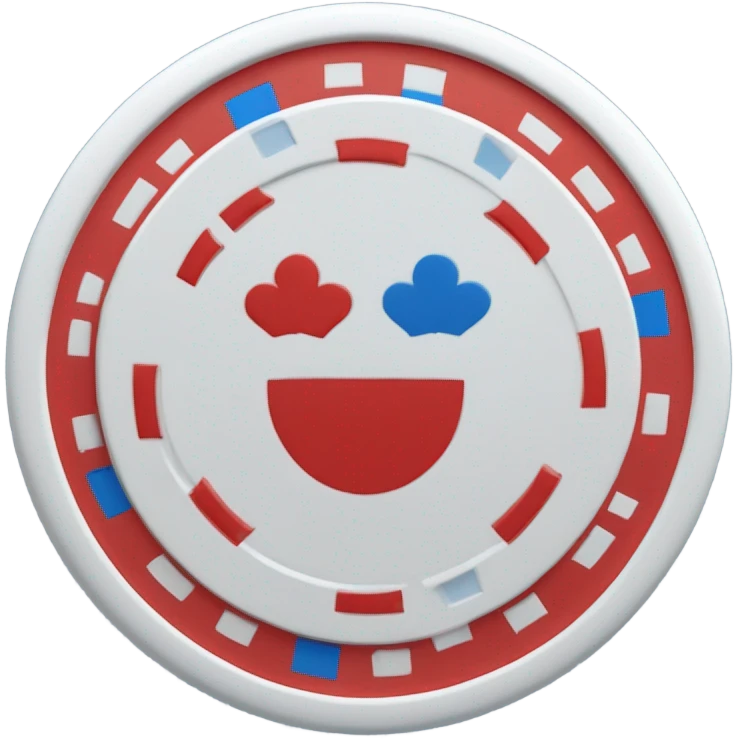 poker chip emoji
